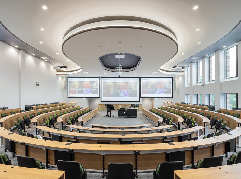 Picture of a lecture theatre in Esther Simpson