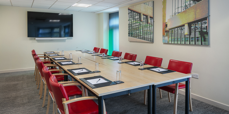 Storm Jameson meeting room