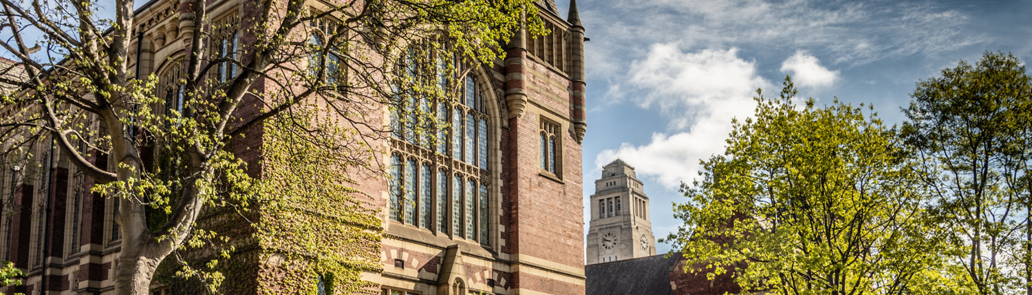 The Great Hall with the Parkinson Tower in the background