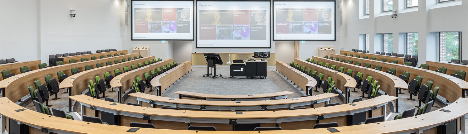 Esther Simpson lecture theatre interior
